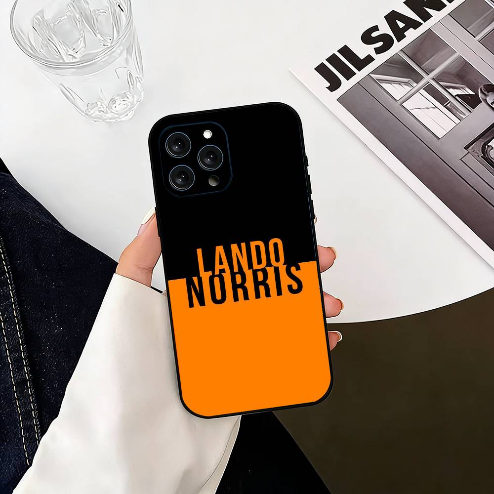 Landos N-Norris 04  Phone Case Silicone Soft For IPhone 17 16 15 14 13 12 11 X XR Plus Pro Max Plus