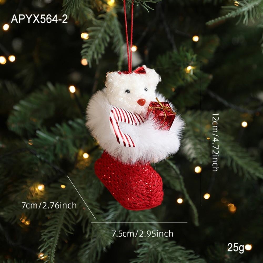 

Fabric Animal Pendants Christmas Tree Hanging Ornaments Christmas Tree Hanging Home Decorations B