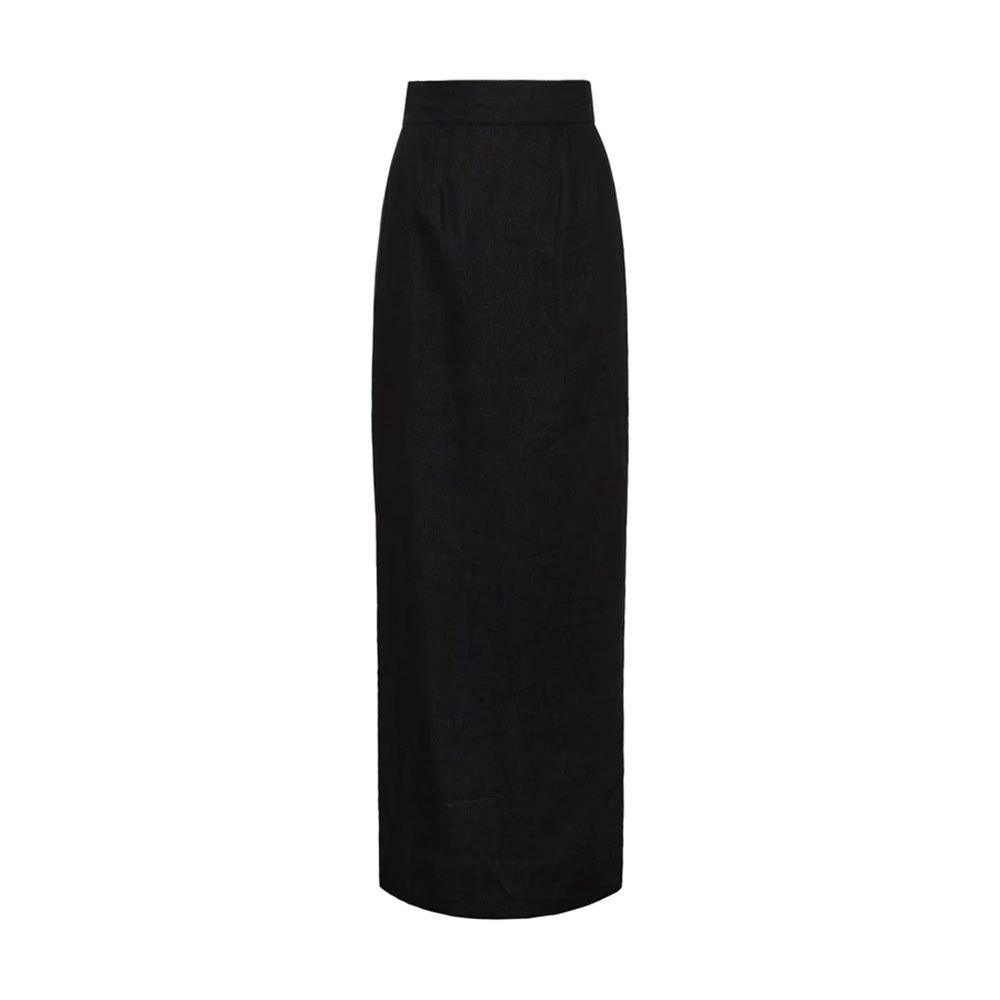 French Lazy Casual Cotton Square Neck Sleeveless Vest Skirt Suit Women, Europe and America S