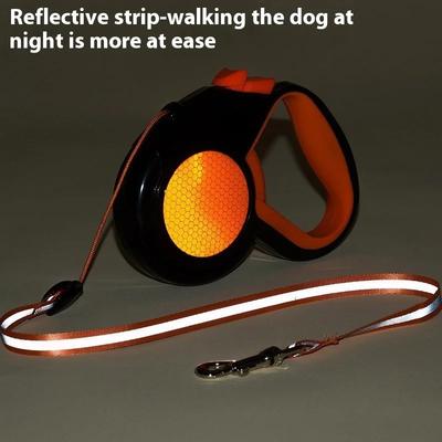 Pet Reflective Leash Automatic Retractable 3M/5M/8M Long Teddy Dog Automatic Retractable Leash Dog Accessories for Small Dogs