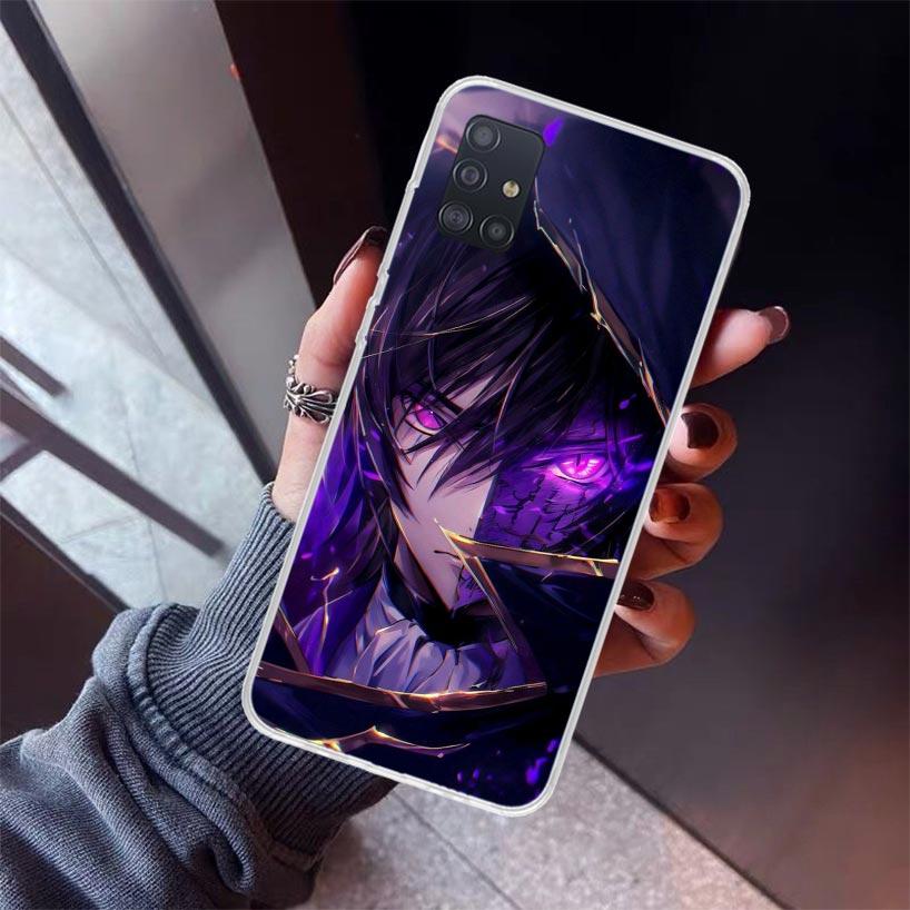 

Code Geass Anime Phone Case For Samsung Galaxy A52 A51 A50S A32 A22 A12 A02S A72 A71 A31 A70 A30S Note 20 Ultra 10 Plus S10 Gala Samsung Note 20Ultra