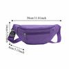 Large Capacity Fanny Pack Adjustable Strap Waterproof Waist Crossbody Bag Zipper Pocket Multi-Pocket Hands-Free Bag