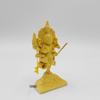 Miniatur-Buddha-Statue Ususama aus Gesamthöhe Esoterischer Buddhismus der Schutzgottheit der holzgeschnitzten Buddha-Statue Myo-o Buchsbaum, 7,2 cm -
