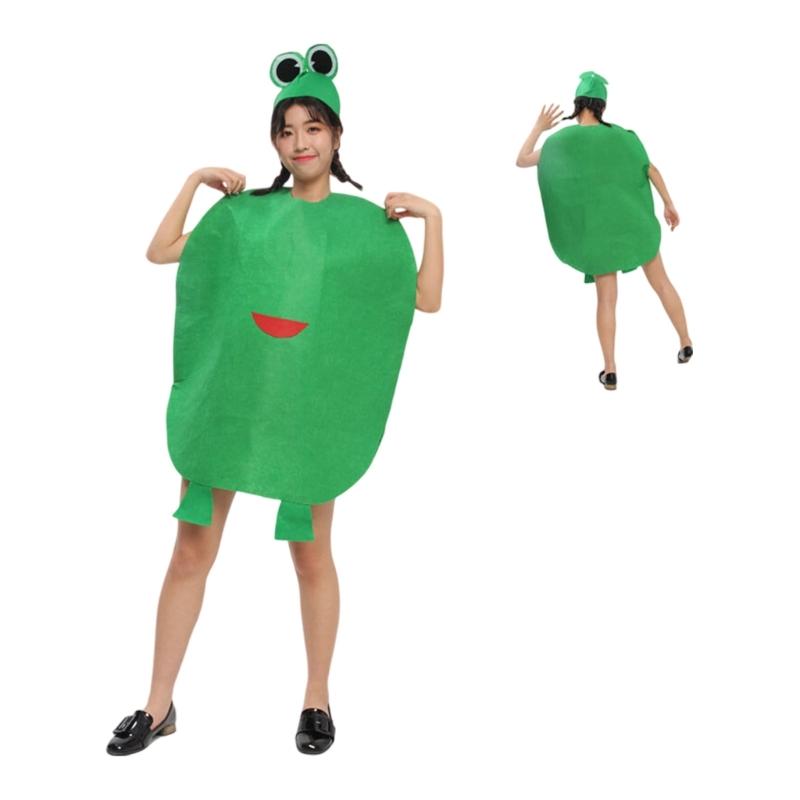 Costumes de Fête sur le Thème des Fruits Respirants Non-tissés pour Multiples Jeux de Rôle lors d'Événements Scolaires et de Célébrations Familiales Confortables à Porter