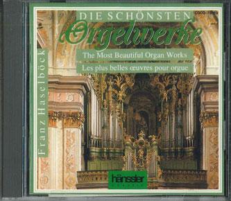 

CD FRANZ HASELBOCK - Die Schonsten Orgelwerke COCO75169 NIPPON COLOMUBI 1989 Japan Obi Classical Used