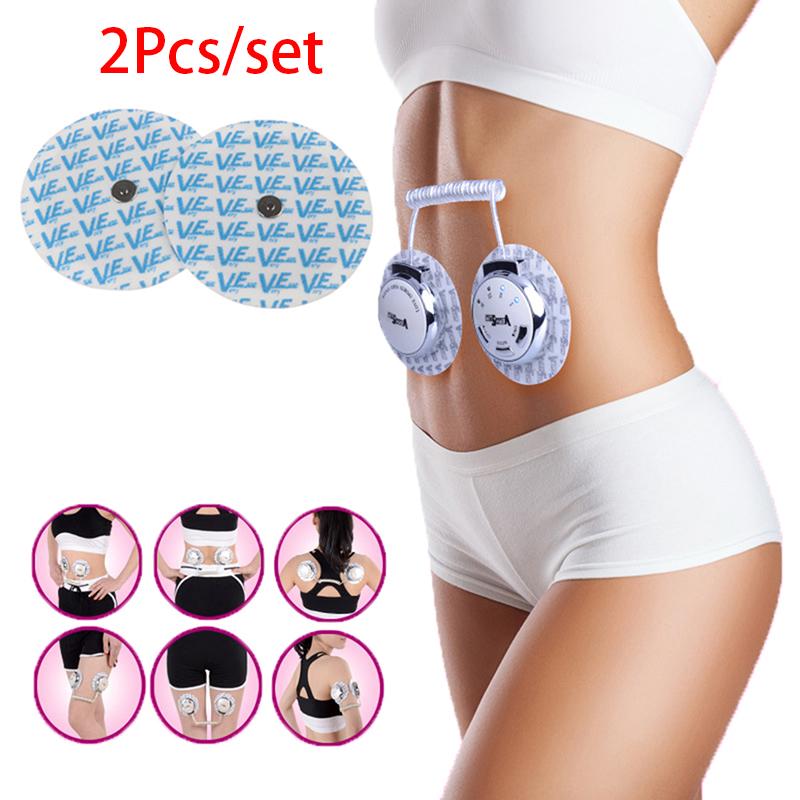 2Pcs Sport Body Liposuction Belly Arm Leg Fat Burning Slimming Massage Stickers