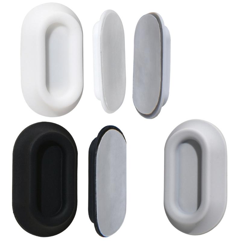 Pack of 4 Space Saving Silicone Remote Holder With Powerful Magnets Wall Mounting Storage Rack For Home Electronics