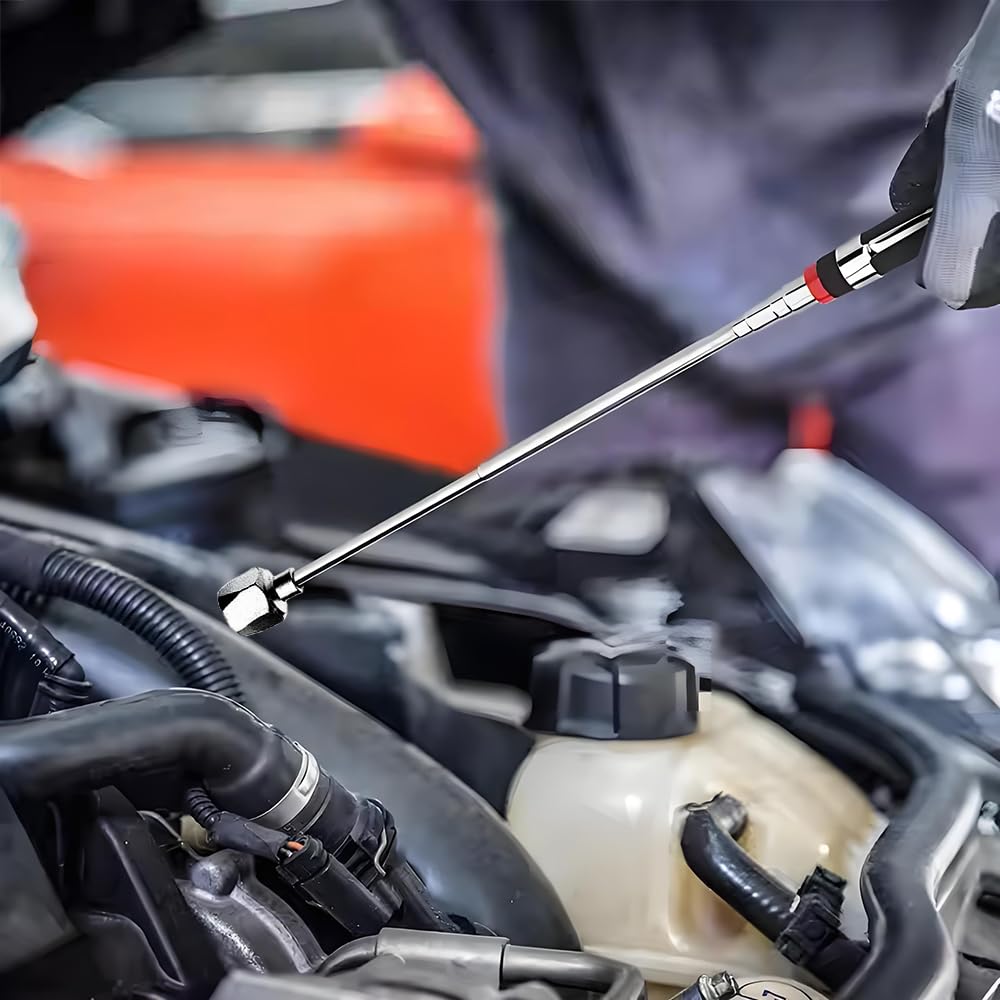 Vitalux Telescopic Strong Magnetic Pickup 7kg Suction Up To Magnetic Rod with Magnetic Handheld Magnetic Catcher for Tool Pickup and Metal Part