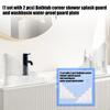 Acrylic Shower Splash Guard for Bathtub Corner and Sink Waterproof Barrier Bathroom Accessory