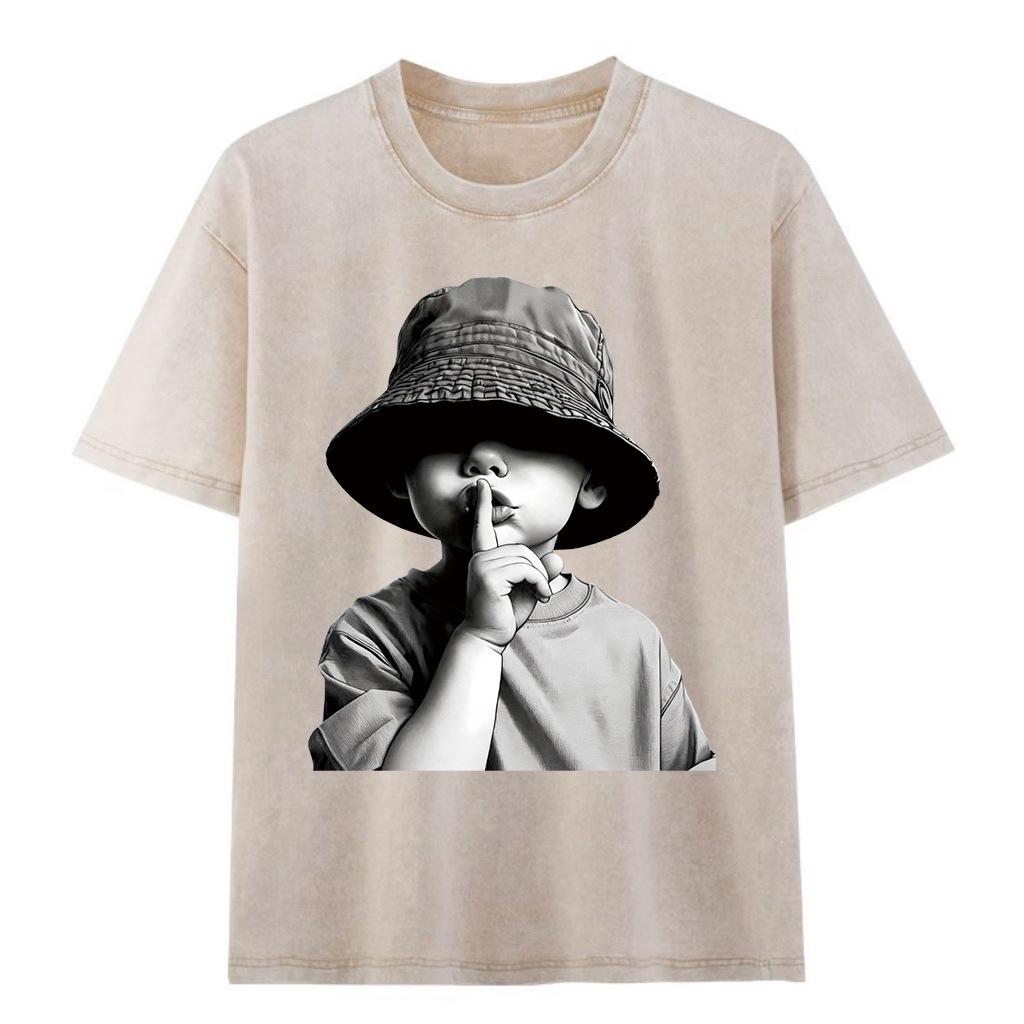 

Women s Plus Size Distressed Hip Hop Short-Sleeve T-Shirt 2XL хаки