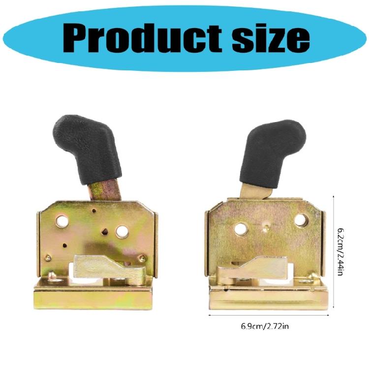 Reliable Forklift & Tractors Door Lock Handle Set Corrosion Resistant Locking Door Handle for Enhances Vehicle Security