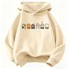 Pfote Katze Kinder Hoodie Sweatshirt Niedlich Harajuku Kapuzenpullover für Jungen Mädchen Herbst Winter Lässige Hoodies