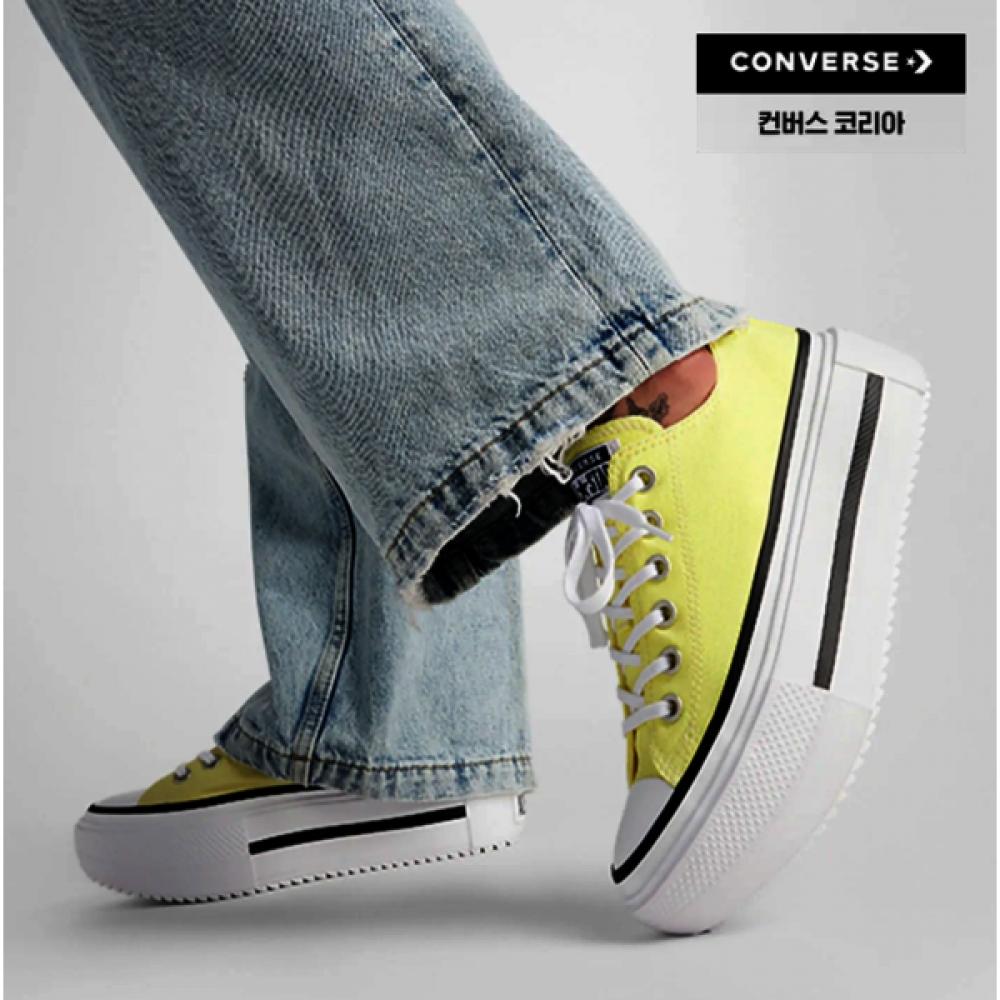 

ConverSe Women S Lightweight Platform canvaS SneakerS Lemon A16283c 250