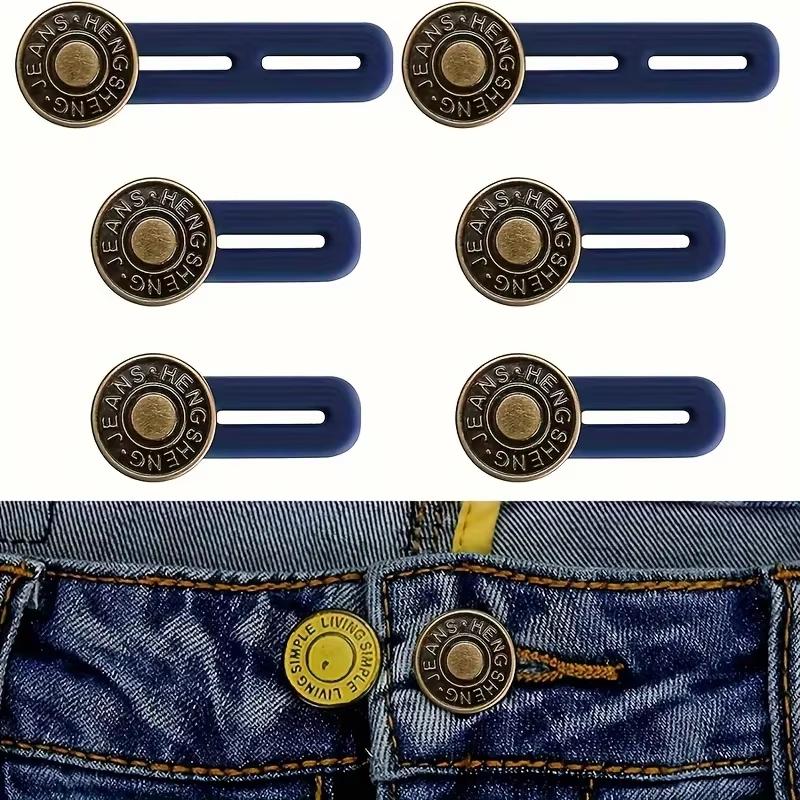 Jeans Waist Size Change Artifact Waist Expansion Button Waist Adjustment Extension Button Pants Small To Large Invisible No Tool