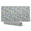 Vinyl Protective Mat for Workstation Watercolor Leaves 90X45 Cm