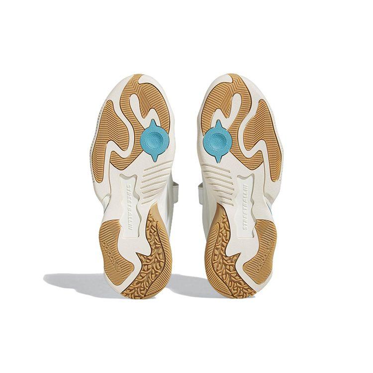 Adidas Originals Streetball 3 Tpu Rubber Sports Classic Shock Absorption Non-Slip Wear-Resistant Low-Top Lifestyle Casual Shoes FZ5814