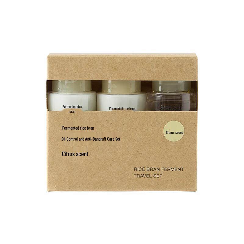 MUJI Rice Bran Fermented Hair Care Collection