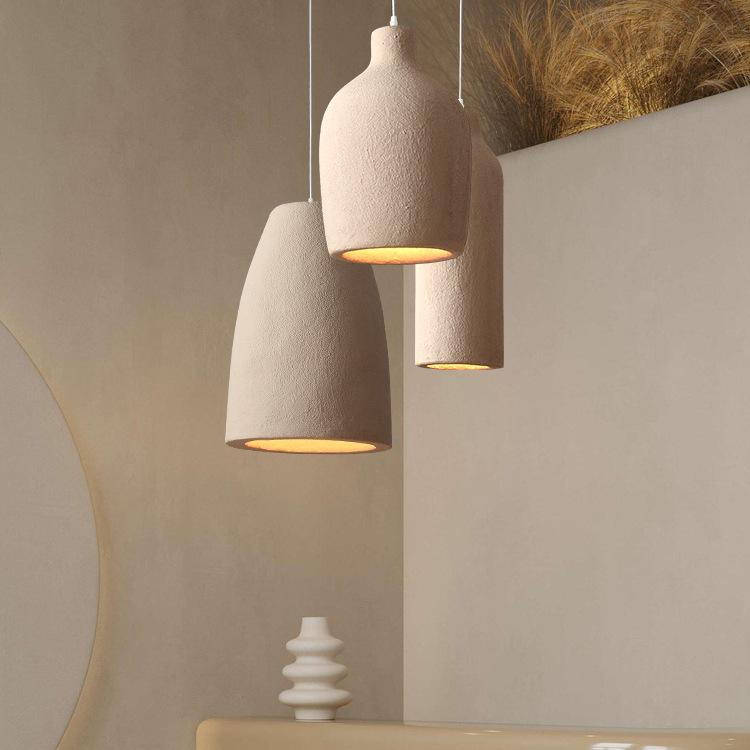 Wabi-Sabi Zen Pendant Light: Retro & Artistic Design for Restaurants, Living Rooms, and Bedrooms
