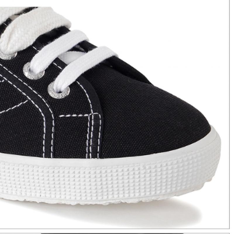 Superga S7112mw951 Superga 3061 Stitch Mule Black White