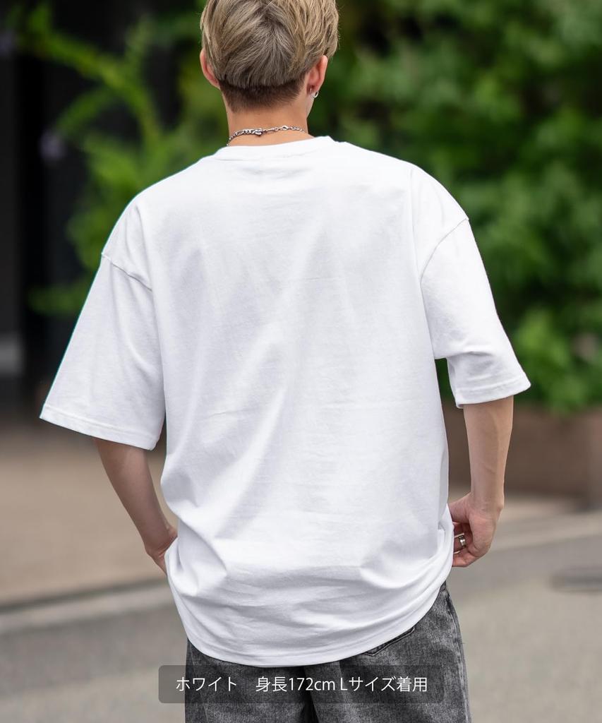 IMPROMES Casual SIDEWAYSTANCE Men's Black Short Sleeve T-Shirt with Thick Embroidered Crown S Logo