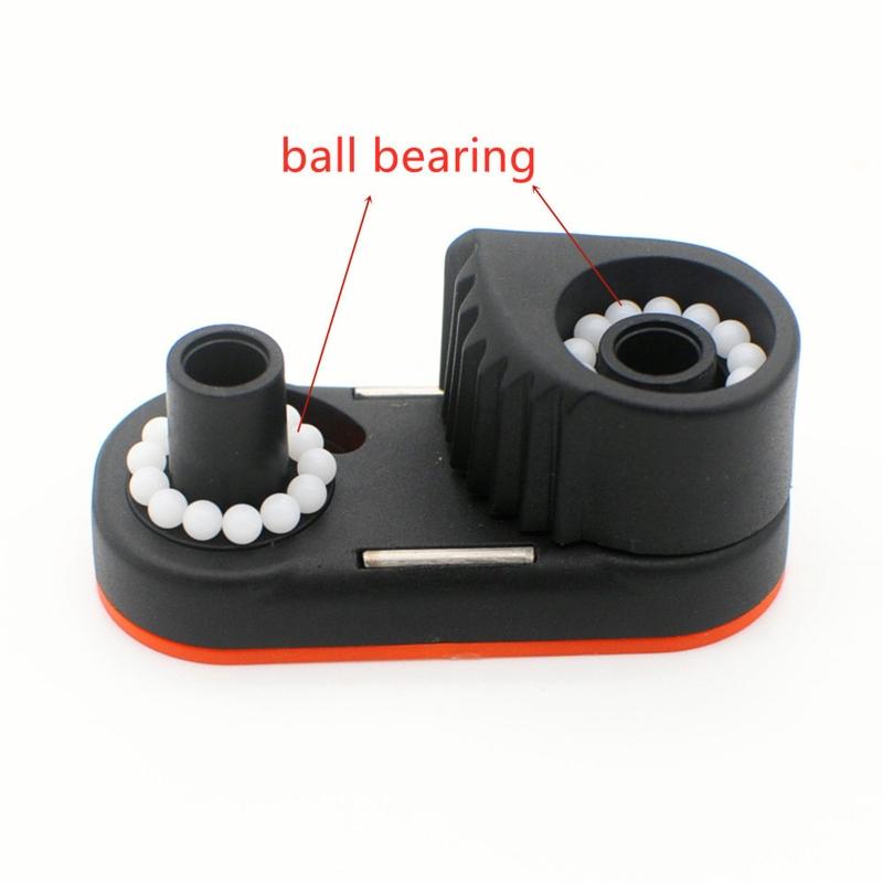 Fairlead Boat Canoe Fast Entry Ball Bearing Cleat Nylon Line Rope