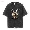 Donnie Darko T Shirt Long or Short Sleeves Vintage Washed Breathable Top For Everyday Wear Fashion Stylish Streetwear Slightly
