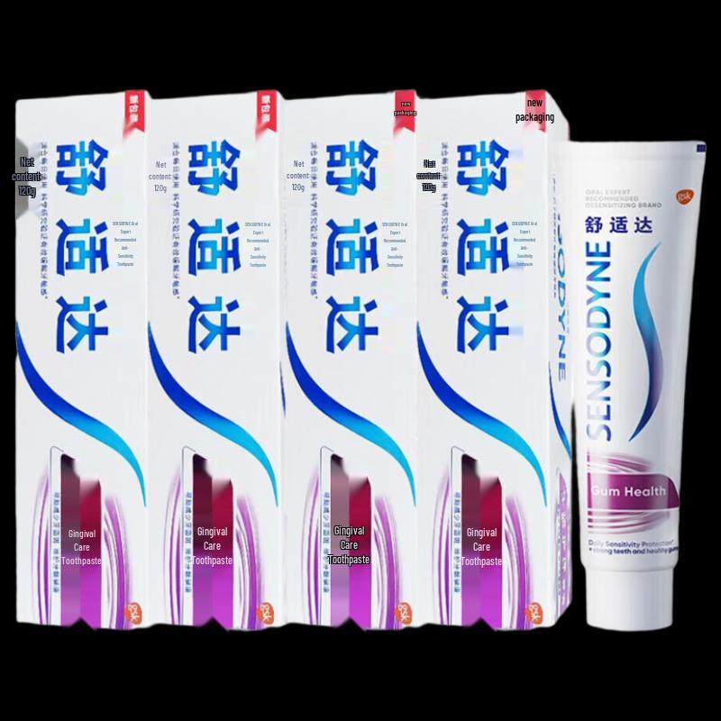 

Sensodyne Gum Care Sensitive Whitening & Freshening Toothpaste 120g (4-Pack)