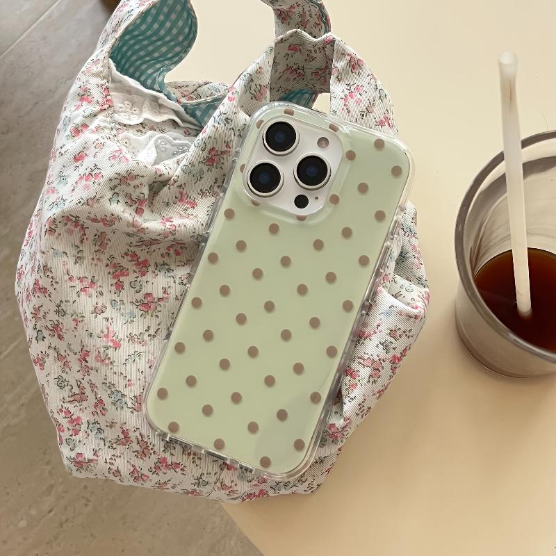 Minimalism Colorful Polka Dots Phone Case For iPhone 17 Air 16 15 14 13 12 11 Pro Max 16e X XR XS Max 7 8 Plus Shockproof Cover