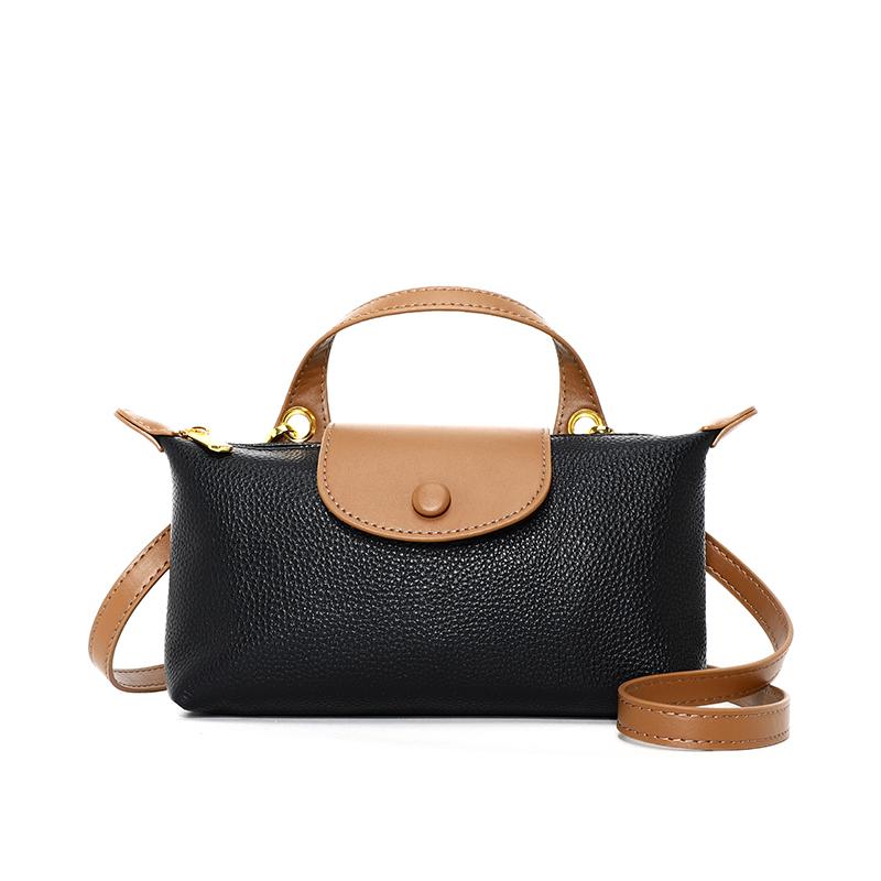 Genuine Leather Messenger Bags Women 2023 Trending Handbags Ladies Branded Shoulder Crossbody 100%Cow Leather Luxury Casual Sac