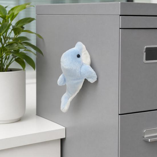 Magnetic Plush Toy Cute Stuffed Animal Fridge Magnet Strong Magnet Decor