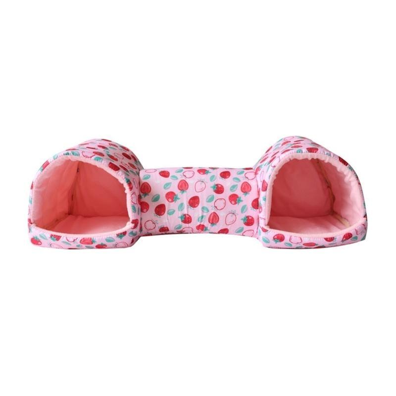 Soft Hamster Toy Bed Cage Toy Soft Bed Tunnel for Other Small Animals