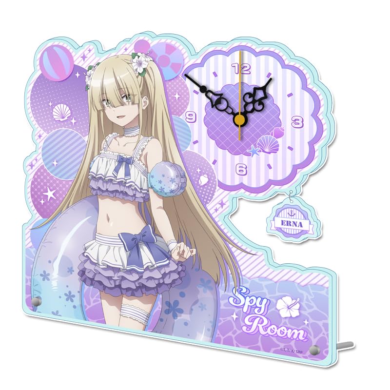 

Spy Classroom Elna Original Acrylic Table Clock Swimsuit Ver.