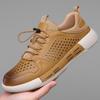 Fashion Designer Men's Shoes with Breathable and Comfortable Summer Sandals Roman Outdoor Leisure Men Baotou Anti-collision Men Shoes