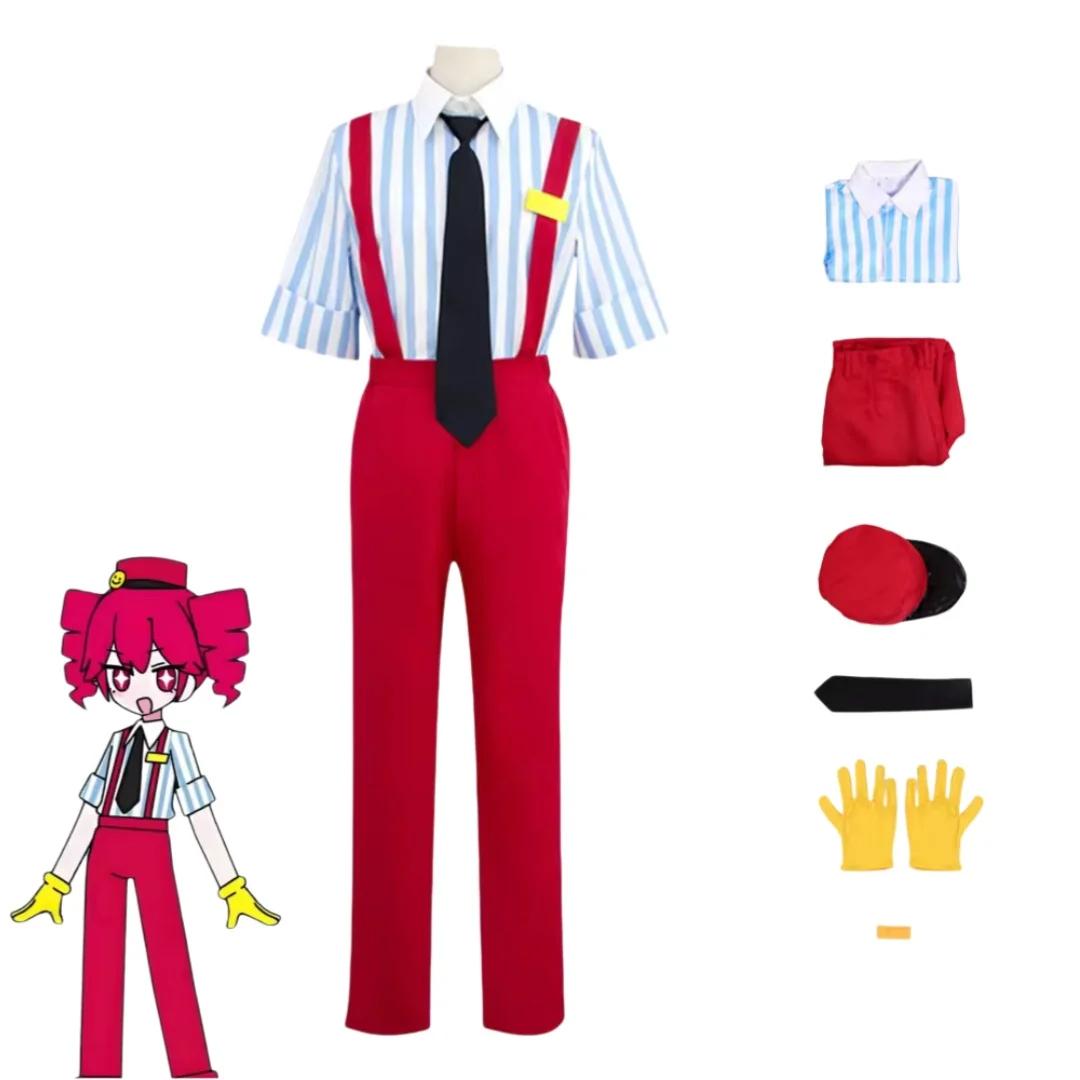 Kasane Teto Cosplay Tērps Hipnotizētāja Kasane
