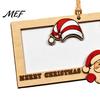 Christmas Tree Hanging Decoration Wooden Money Holders for Cash, Holiday Cash Gift Ornament Gifts Holder Ornaments Xmas Tree, Home Party Supplies Card