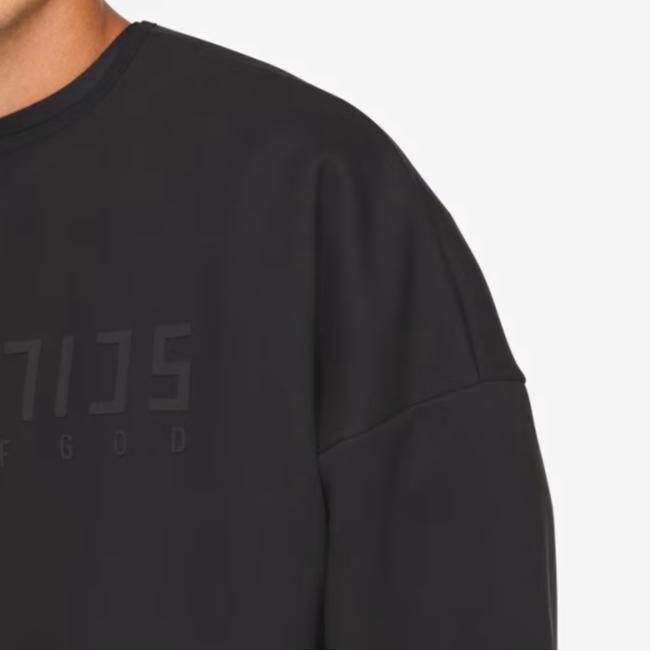 Adidas X Fear Of God Athletics Współpraca Kolekcja Jesień/Zima 2025 Zamszowy Sweter z Okrągłym Dekoltem Sportowa Bluza z Długim Rękawem Bluza Unisex KA4567