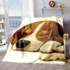 2026 New Arrivals Simulated Soft Sleeping Dog Blanket Multifunctional, Warm, Lightweight, Suitable for Sofa, Bed, Travel, Camping, Office Chairs Durab