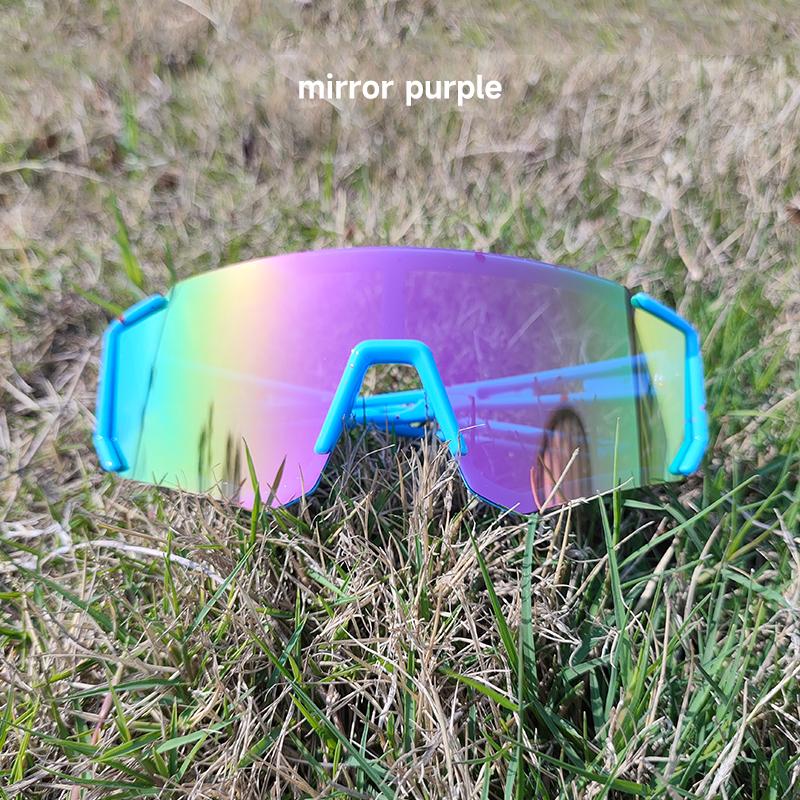 1PCS 2PCS Kids Sunglasses UV400 Protection for Boys Girls 6-12 Years Old Outdoor Riding Glasses Mirror Lens