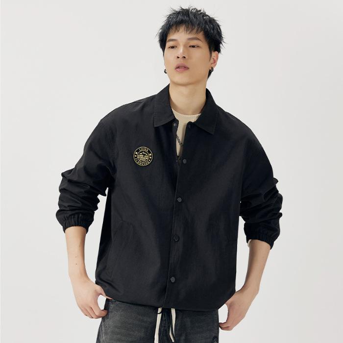 

Повседневная куртка цвета хаки американской армии для мужчин, свободного кроя, большого размера, топ, одежда, куртка-пилот, модный бренд 3XL чёрный