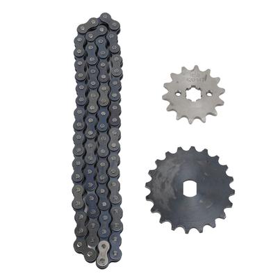 Motorcycle Drive Chain Sprocket Set 420 14T Rear Drive Sprocket and 20T H Hole Motorcycle Chain