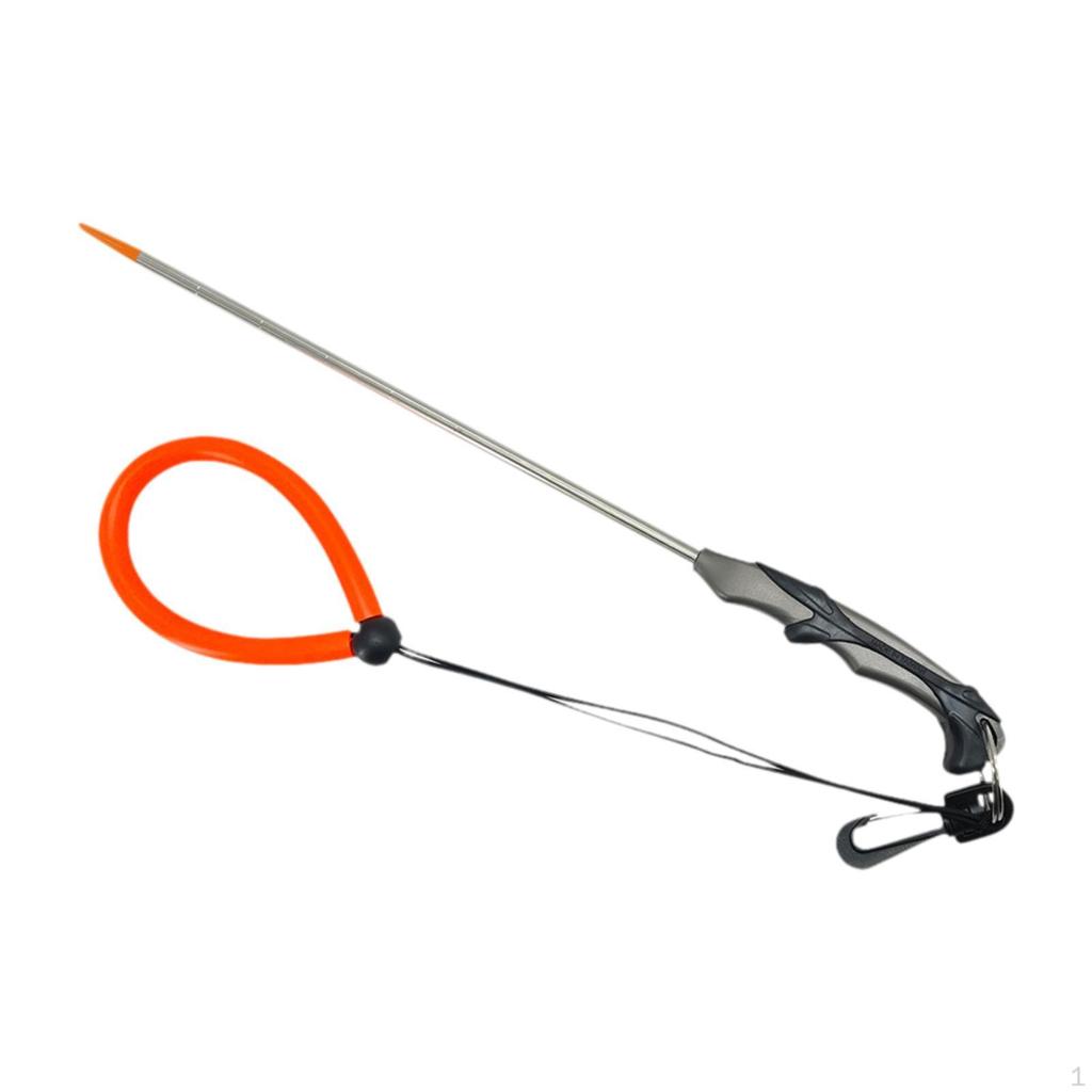 Adjustable Diving Pointer Rod In Stainless Steel for Snorkeling And Lobster Retrieval