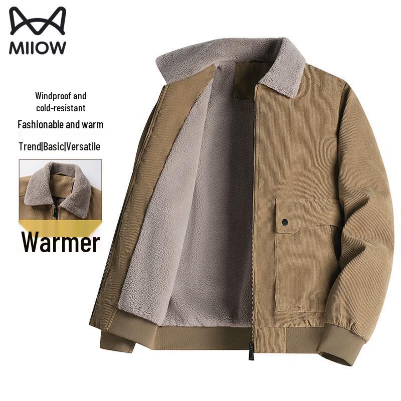 Men's Sherpa Fleece Lined Padded Jacket