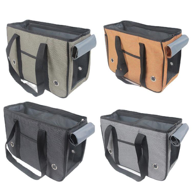 Borsa da Viaggio Portatile per Animali Domestici con Tenda per Cani e Gatti