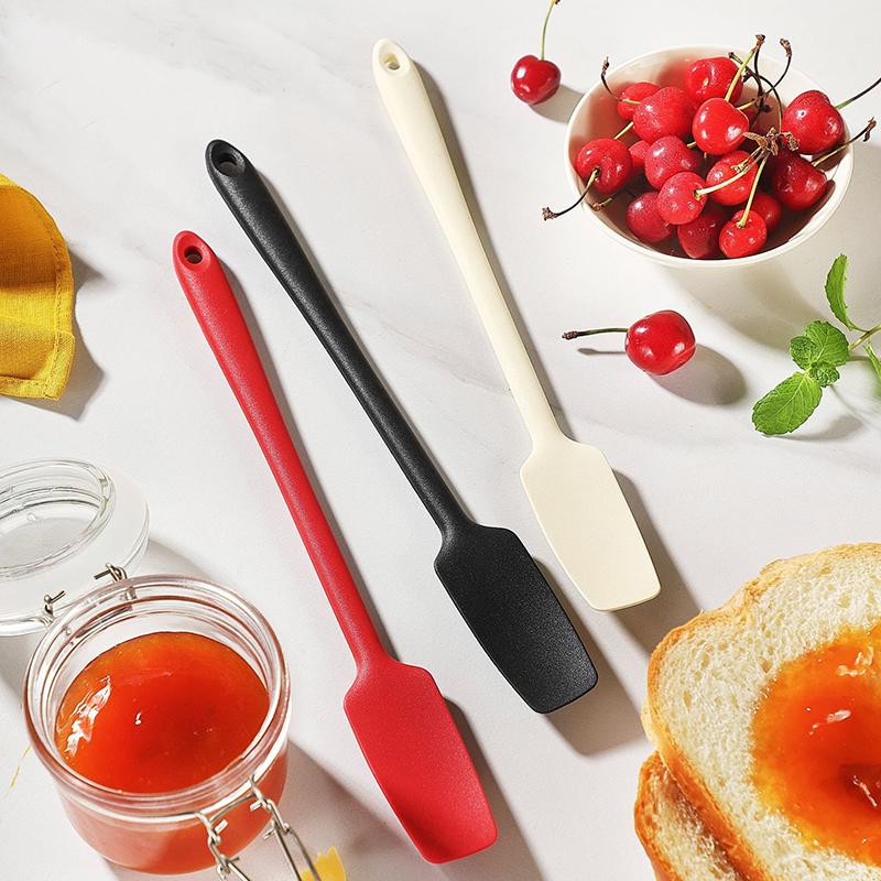 Silikonová špachtle do sklenice Víceúčelový roztírač do sklenice Arašídové máslo Želé Čokoládový roztírač Míchací škrabka