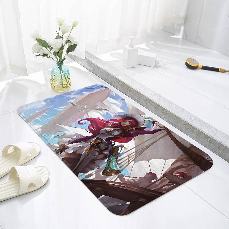 K-Katarina L-League-Of L-Legends-Floor Mat For Living Room Cushions Modern Soft Fluffy Home Rug For Bedroom Play Carpet