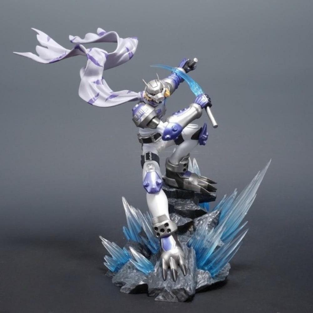 

22cm/8.66in Anime Digimon Adventure Figure Wolfmon Action Figures Pvc Statue Desktop Ornamen Collection Model Toys Gifts With Box