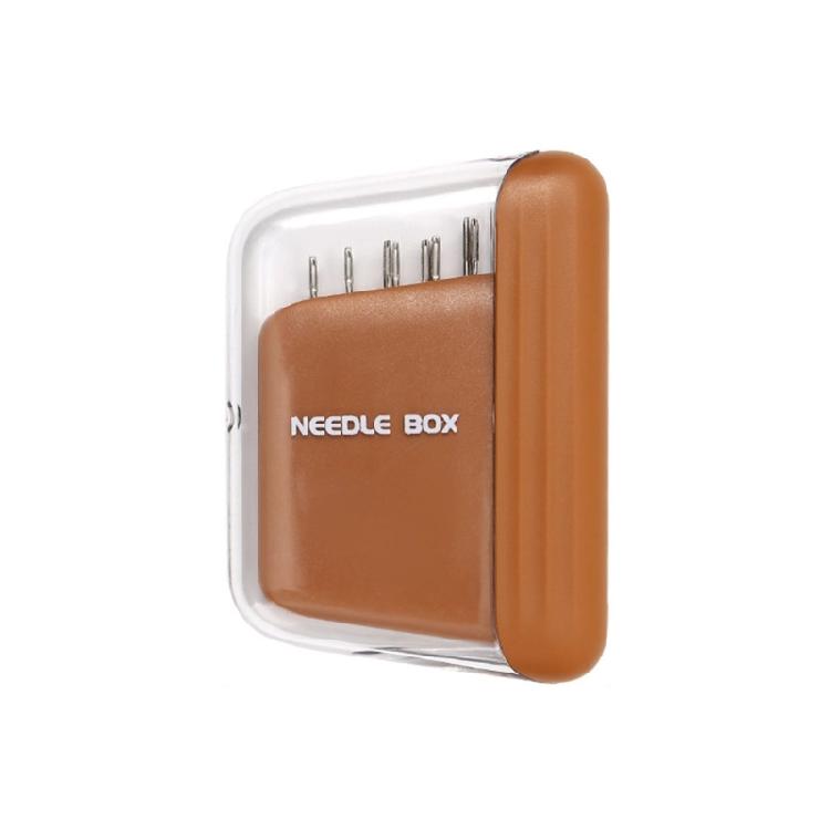 10Pcs Stainless Steel Sewing Needle with Magnetic Needle Holder Storage Case for Quilting Needlework Crafting