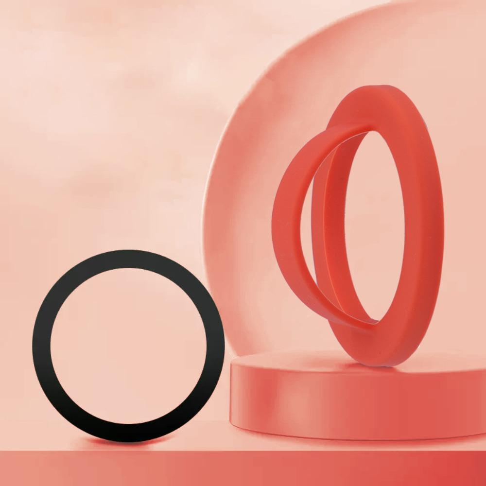 Metal Plate Ring Finger Ring Holder For Magsafe Phone Mount Magnetic Phone Back Grip  Universal