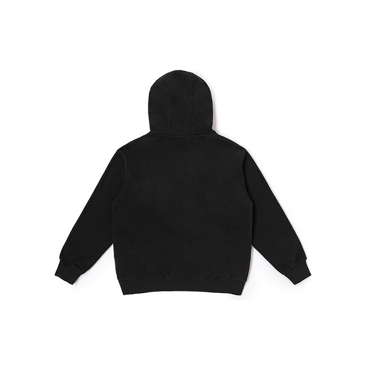 FW23 Bequemer Windbreaker Fleece Hoodie Herren Hoodies Schwarz LMT007104204194K11000