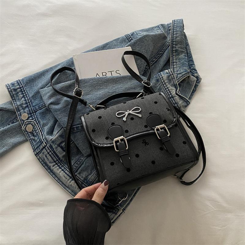 2025 New Trendy and Beautiful Casual Personalized Backpack Niche Fashion Portable Small Bag Women's Bag Student Bag